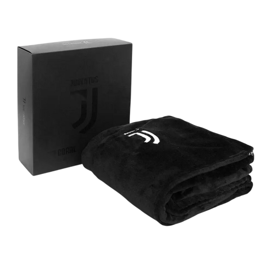Plaid ufficiale Juventus Coral Soft Touch con scatola regalo