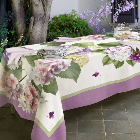 Tessitura Randi - Tovaglia HYDRANGEA 150x270