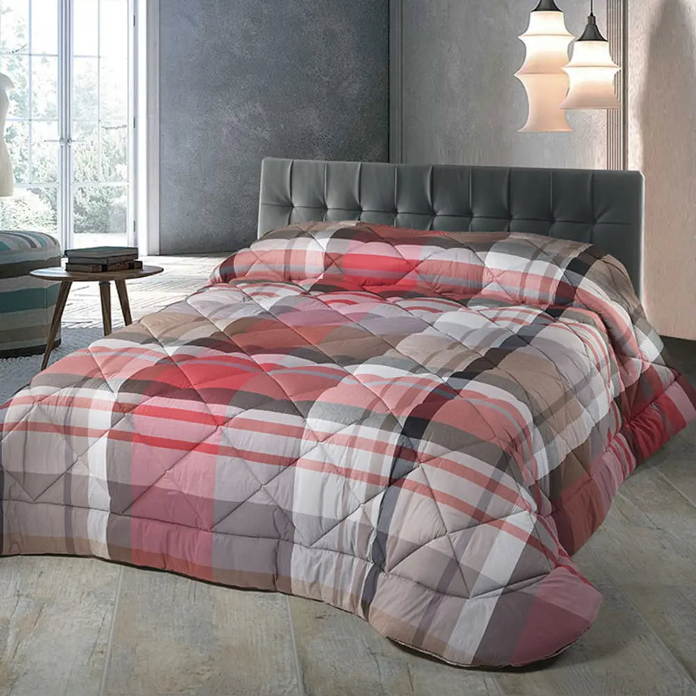Trapunta matrimoniale MADISON 270 × 260 cm - Bordò 120