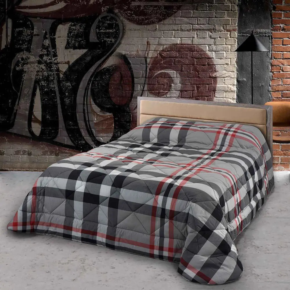 Trapunta matrimoniale MADISON 270 × 260 cm - Grigio 230