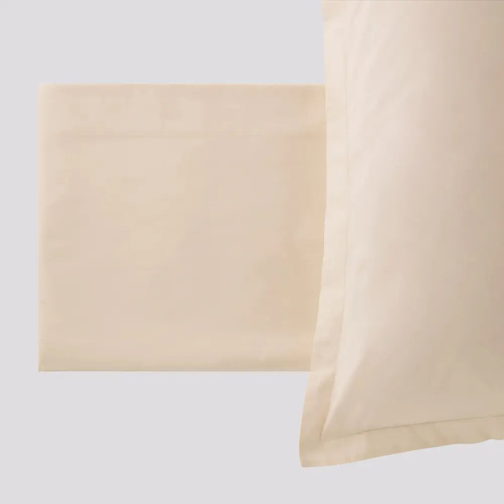 Completo letto PAINT Avorio, lenzuola piegate e federa