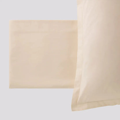 Completo letto PAINT Avorio, lenzuola piegate e federa