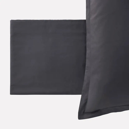 Completo letto PAINT Nero, lenzuola piegate e federa