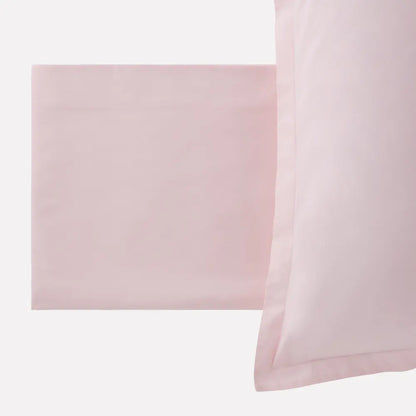Completo letto PAINT Rosa pastello - lenzuola piegate e federa