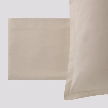 Completo letto PAINT Tortora, lenzuola piegate e federa