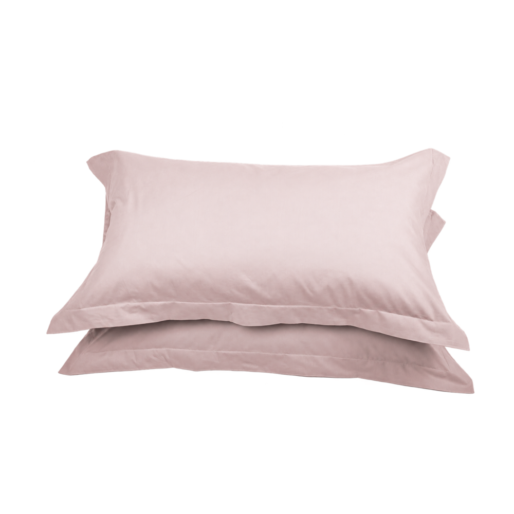 Set 2 federe LARA in puro cotone, Rosa 148 – immagine su sfondo trasparente